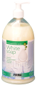 white soap